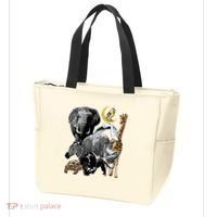 Zookeeper Jungle Animals Theme Safari Zoo Birthday Themed Tote Bag thumb 3