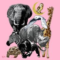 Zookeeper Jungle Animals Theme Safari Zoo Birthday Themed Baby Long Sleeve Bodysuit thumb 2