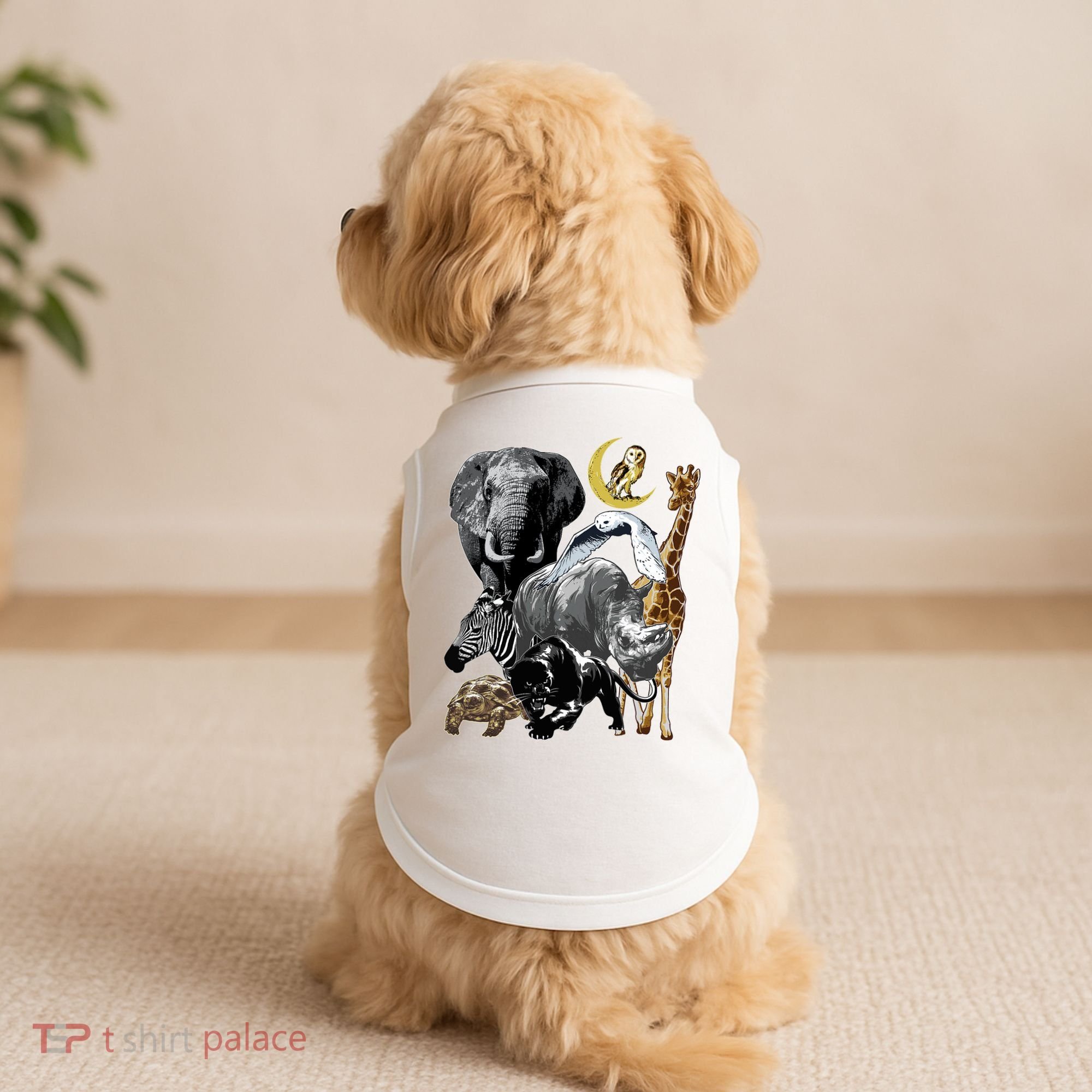 Zookeeper Jungle Animals Theme Safari Zoo Birthday Themed Doggie Tank