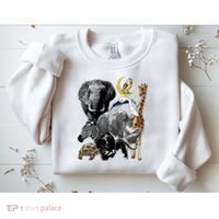 Zookeeper Jungle Animals Theme Safari Zoo Birthday Themed Sweatshirt thumb 2