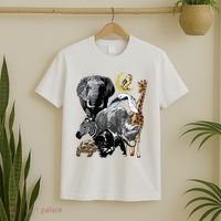 Zookeeper Jungle Animals Theme Safari Zoo Birthday Themed T-Shirt thumb 2