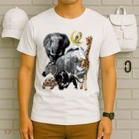 Zookeeper Jungle Animals Theme Safari Zoo Birthday Themed T-Shirt thumb 6