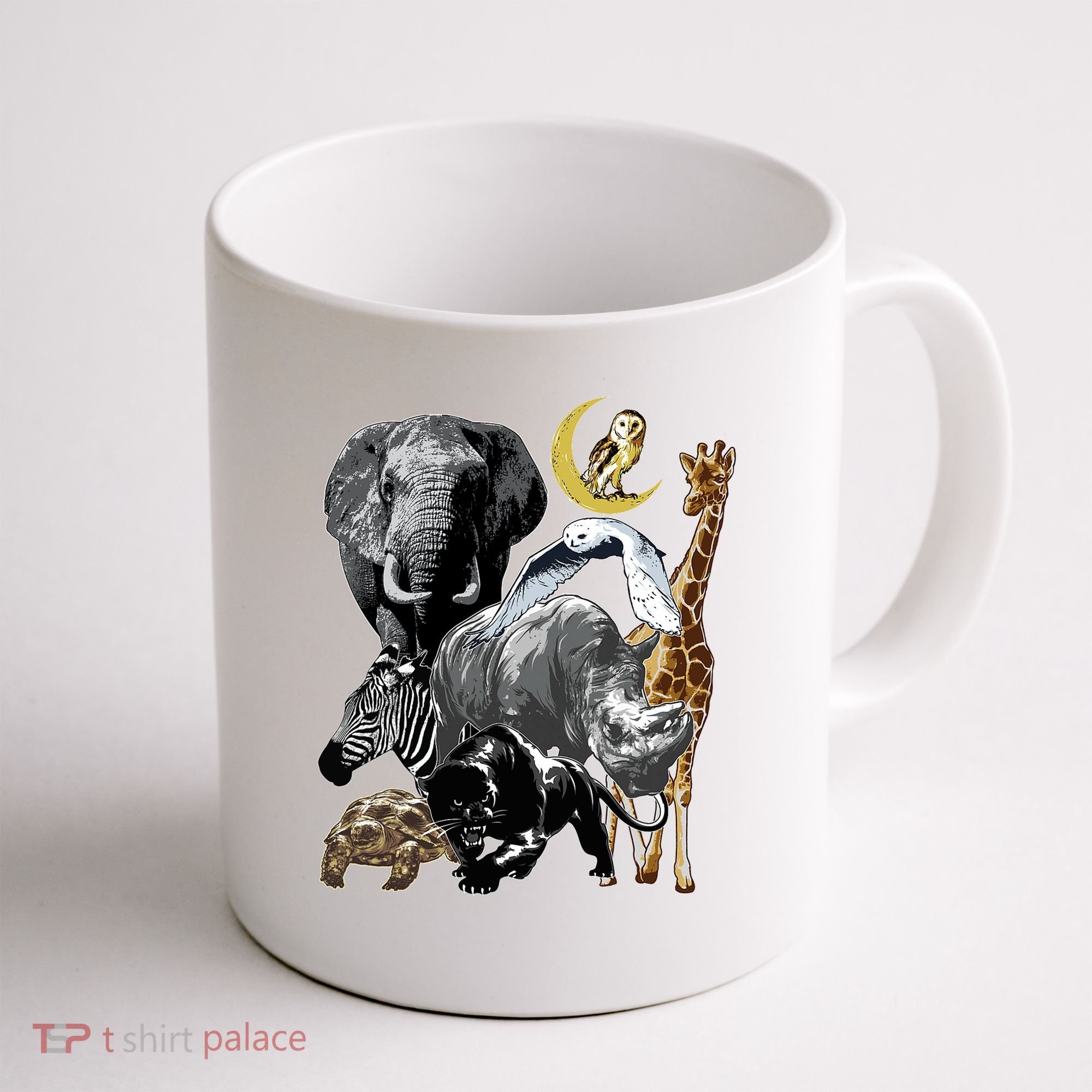 Zookeeper Jungle Animals Theme Safari Zoo Birthday Themed Coffee Mug