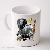 Zookeeper Jungle Animals Theme Safari Zoo Birthday Themed Coffee Mug thumb 0