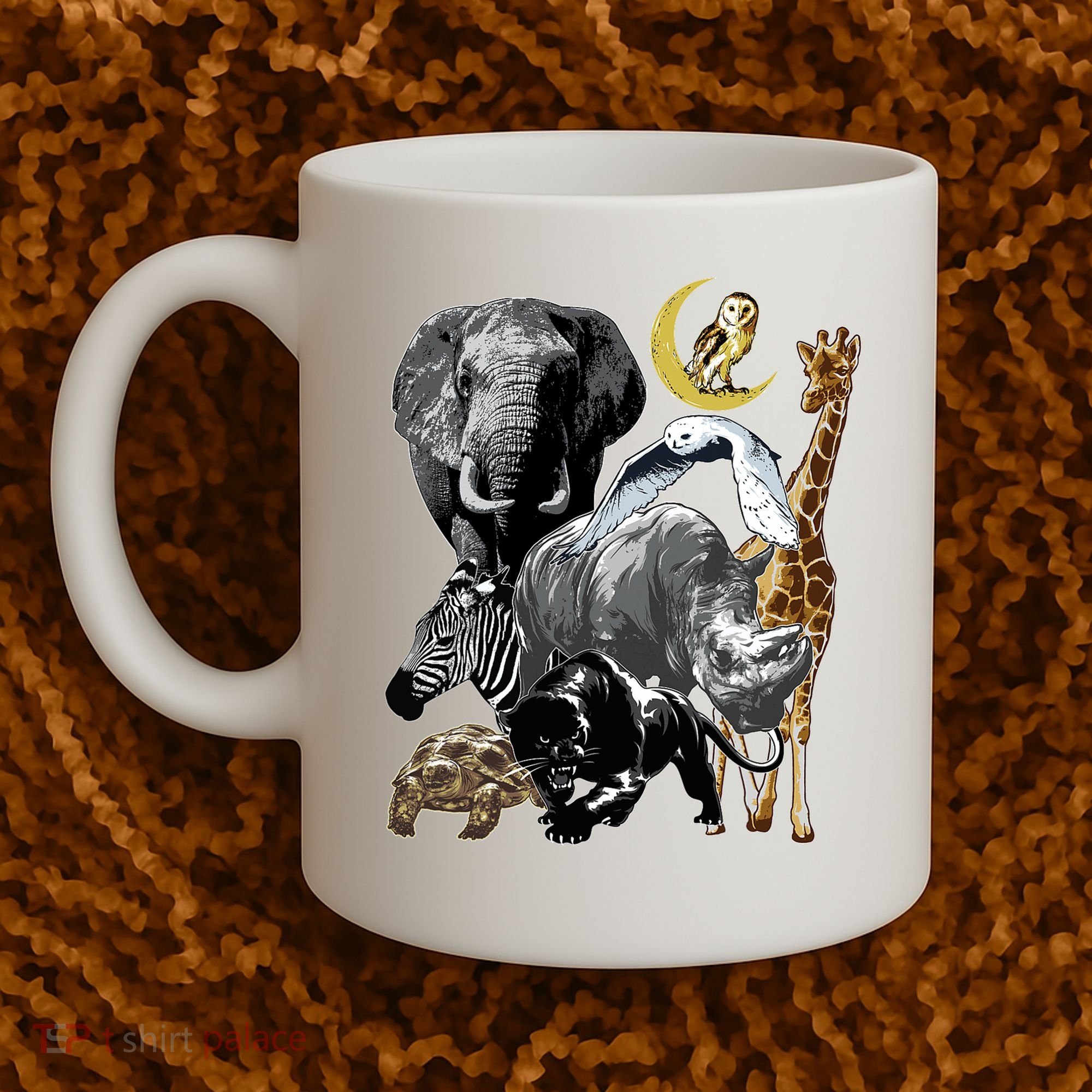 Zookeeper Jungle Animals Theme Safari Zoo Birthday Themed Coffee Mug