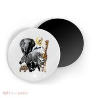 Zookeeper Jungle Animals Theme Safari Zoo Birthday Themed Magnet thumb 0