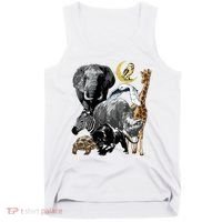Zookeeper Jungle Animals Theme Safari Zoo Birthday Themed Tank Top thumb 0