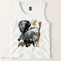 Zookeeper Jungle Animals Theme Safari Zoo Birthday Themed Tank Top thumb 2