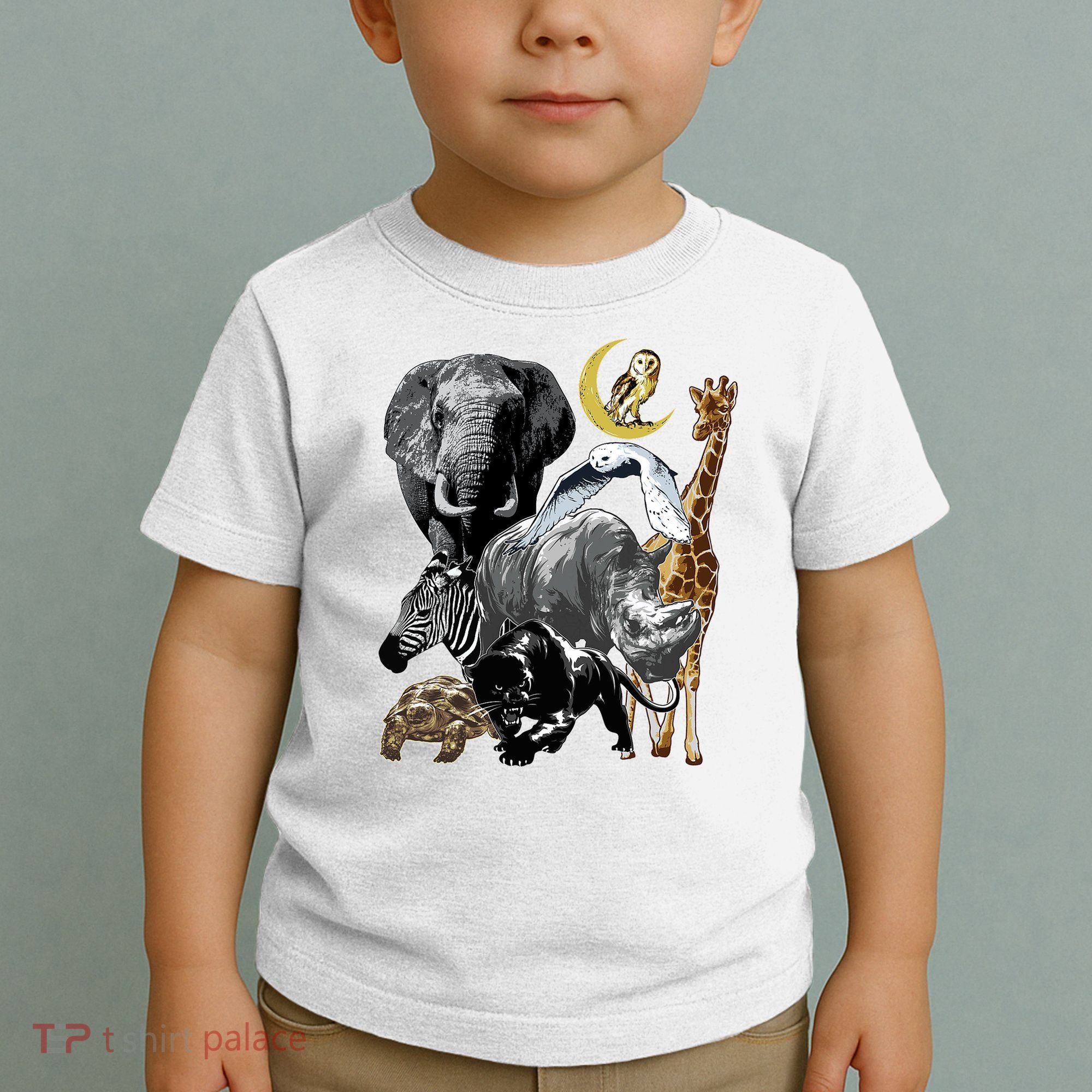 Zookeeper Jungle Animals Theme Safari Zoo Birthday Themed Toddler T-Shirt