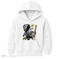Zookeeper Jungle Animals Theme Safari Zoo Birthday Themed Kids Hoodie thumb 0