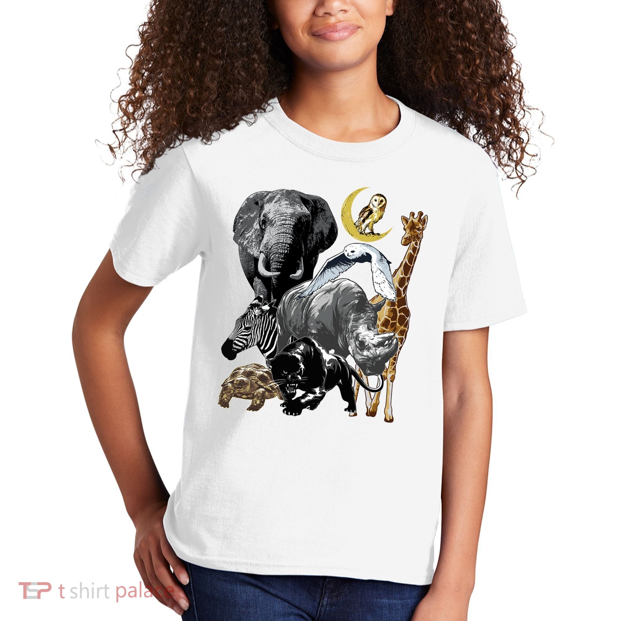 Zookeeper Jungle Animals Theme Safari Zoo Birthday Themed Kids T-Shirt