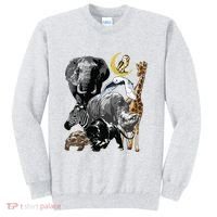 Zookeeper Jungle Animals Theme Safari Zoo Birthday Themed Sweatshirt thumb 0