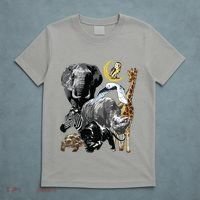 Zookeeper Jungle Animals Theme Safari Zoo Birthday Themed T-Shirt thumb 5
