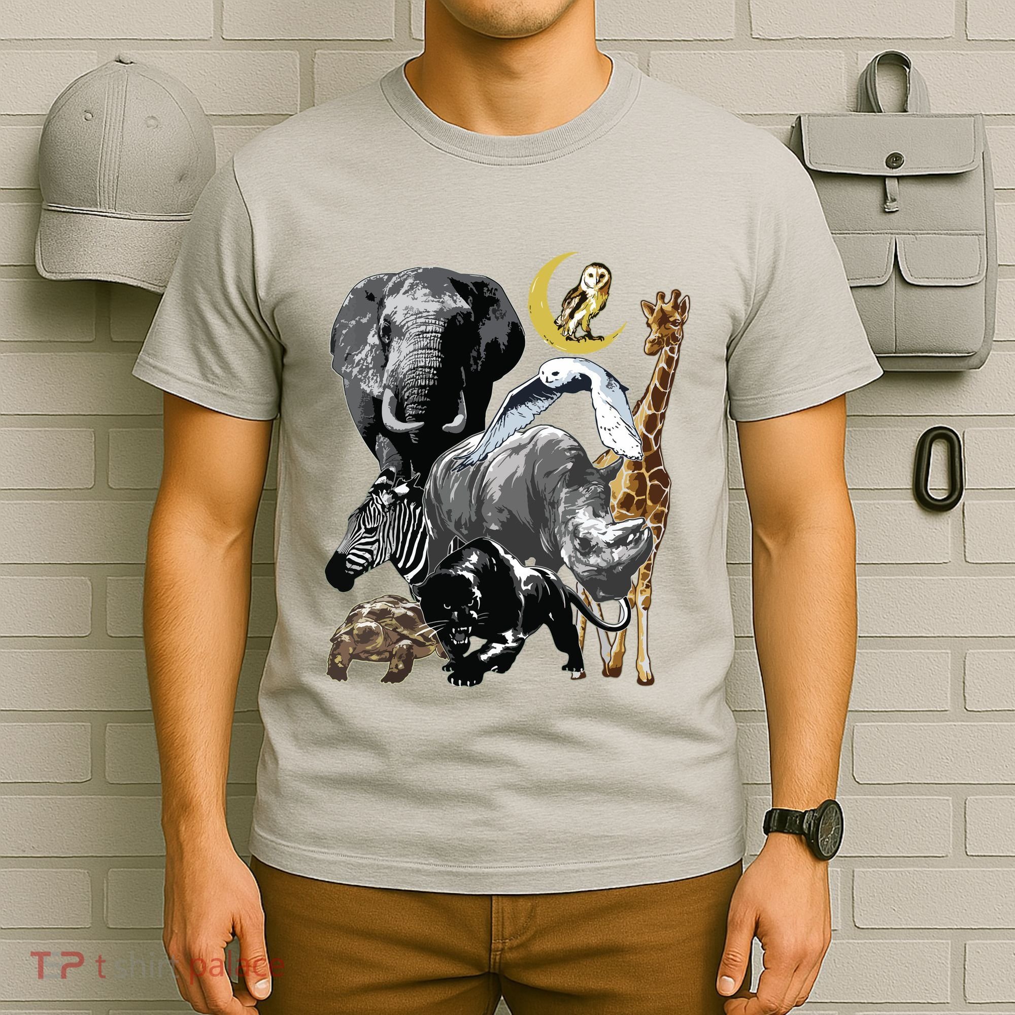 Zookeeper Jungle Animals Theme Safari Zoo Birthday Themed T-Shirt