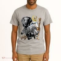 Zookeeper Jungle Animals Theme Safari Zoo Birthday Themed Tall T-Shirt thumb 2