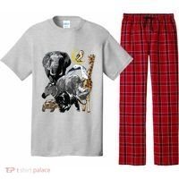 Zookeeper Jungle Animals Theme Safari Zoo Birthday Themed Pajama Set thumb 0