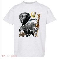 Zookeeper Jungle Animals Theme Safari Zoo Birthday Themed Toddler T-Shirt thumb 0