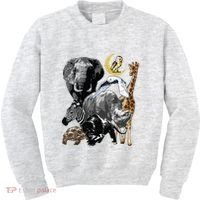 Zookeeper Jungle Animals Theme Safari Zoo Birthday Themed Kids Sweatshirt thumb 0