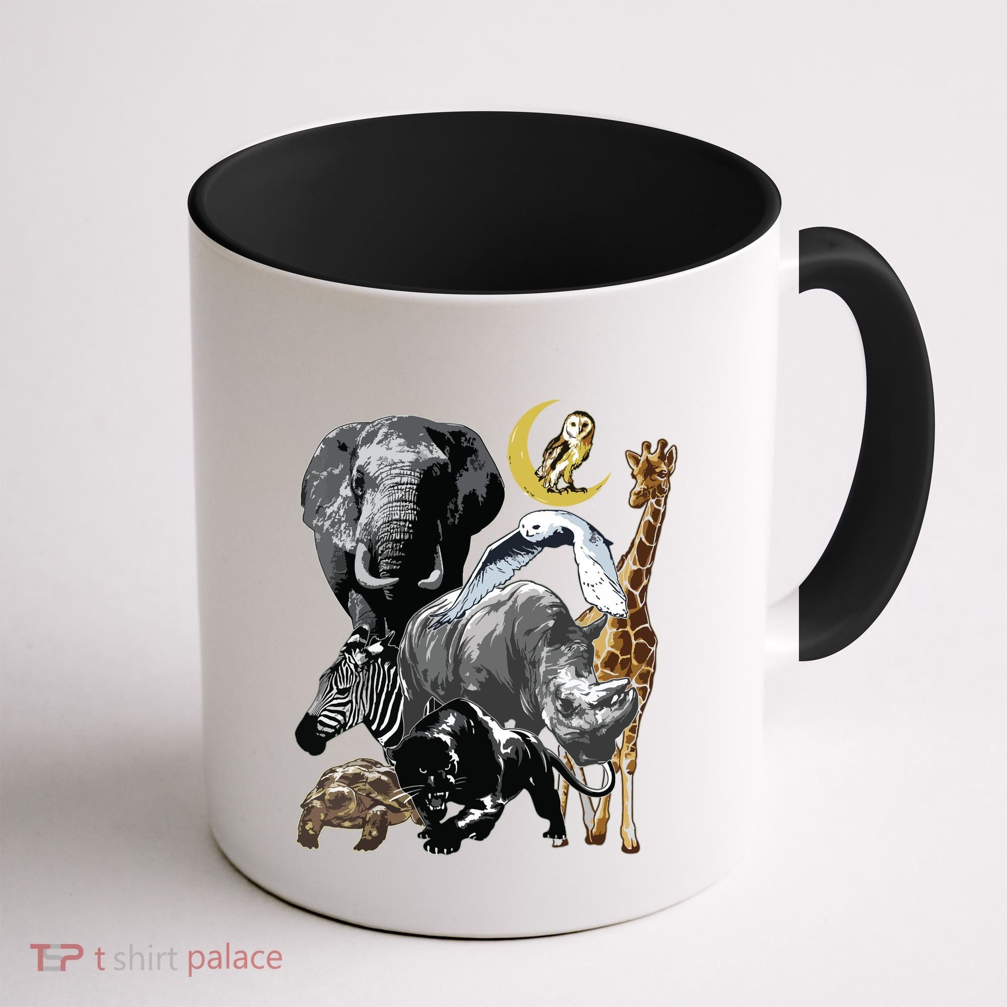 Zookeeper Jungle Animals Theme Safari Zoo Birthday Themed Coffee Mug