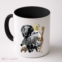 Zookeeper Jungle Animals Theme Safari Zoo Birthday Themed Coffee Mug thumb 0