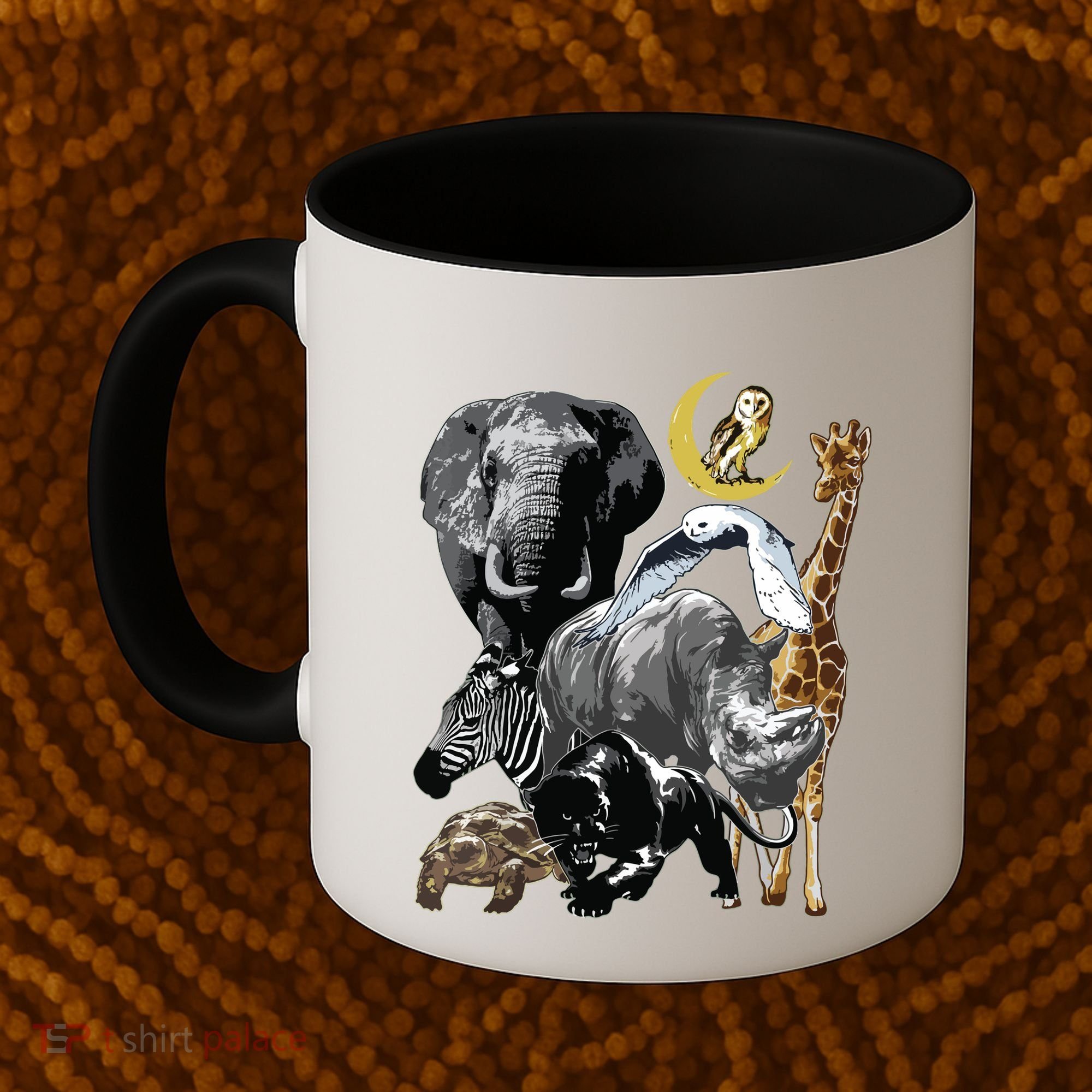 Zookeeper Jungle Animals Theme Safari Zoo Birthday Themed Coffee Mug