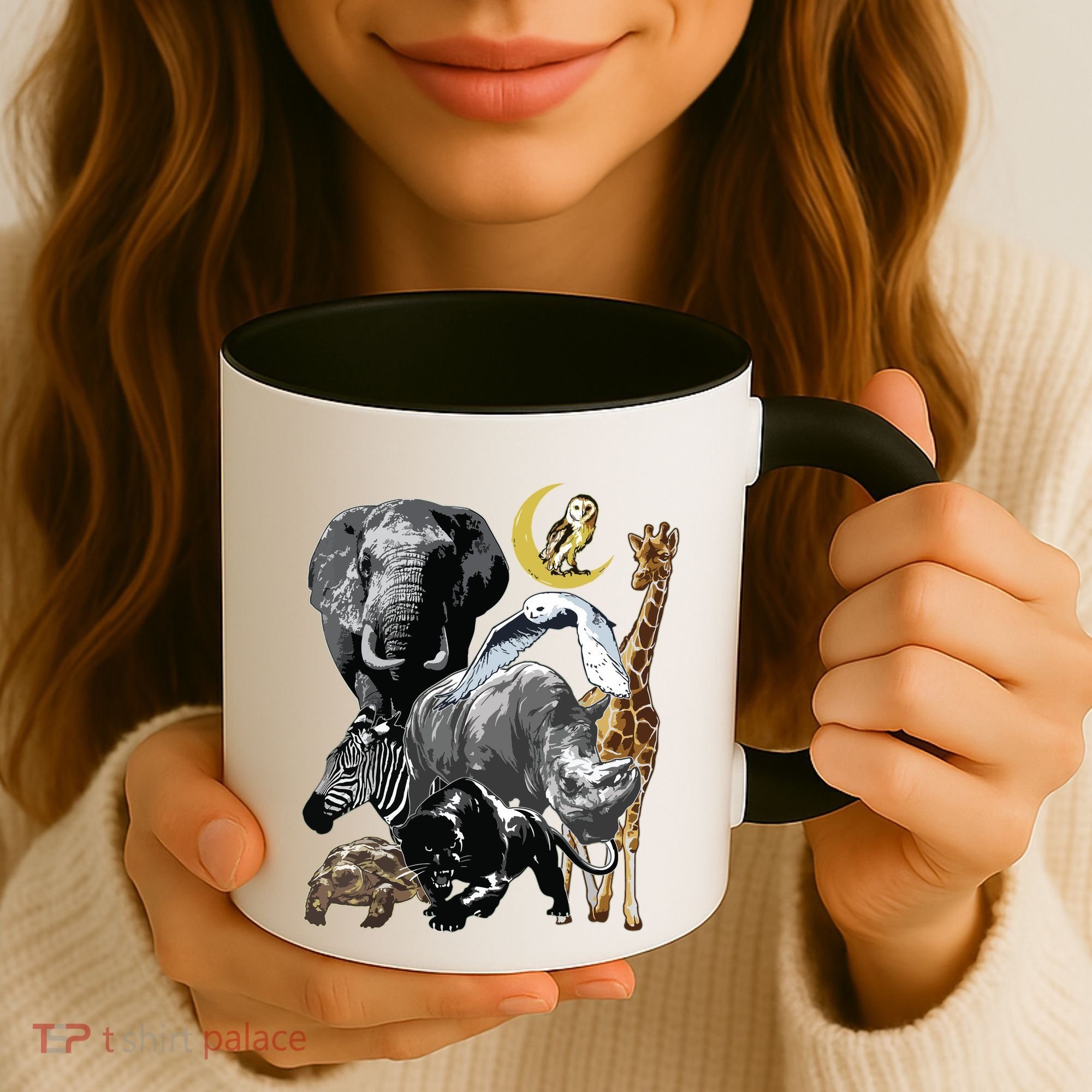 Zookeeper Jungle Animals Theme Safari Zoo Birthday Themed Coffee Mug