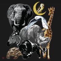 Zookeeper Jungle Animals Theme Safari Zoo Birthday Themed Mousepad thumb 1