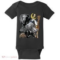 Zookeeper Jungle Animals Theme Safari Zoo Birthday Themed Baby Bodysuit thumb 0