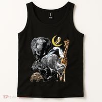 Zookeeper Jungle Animals Theme Safari Zoo Birthday Themed Tank Top thumb 2