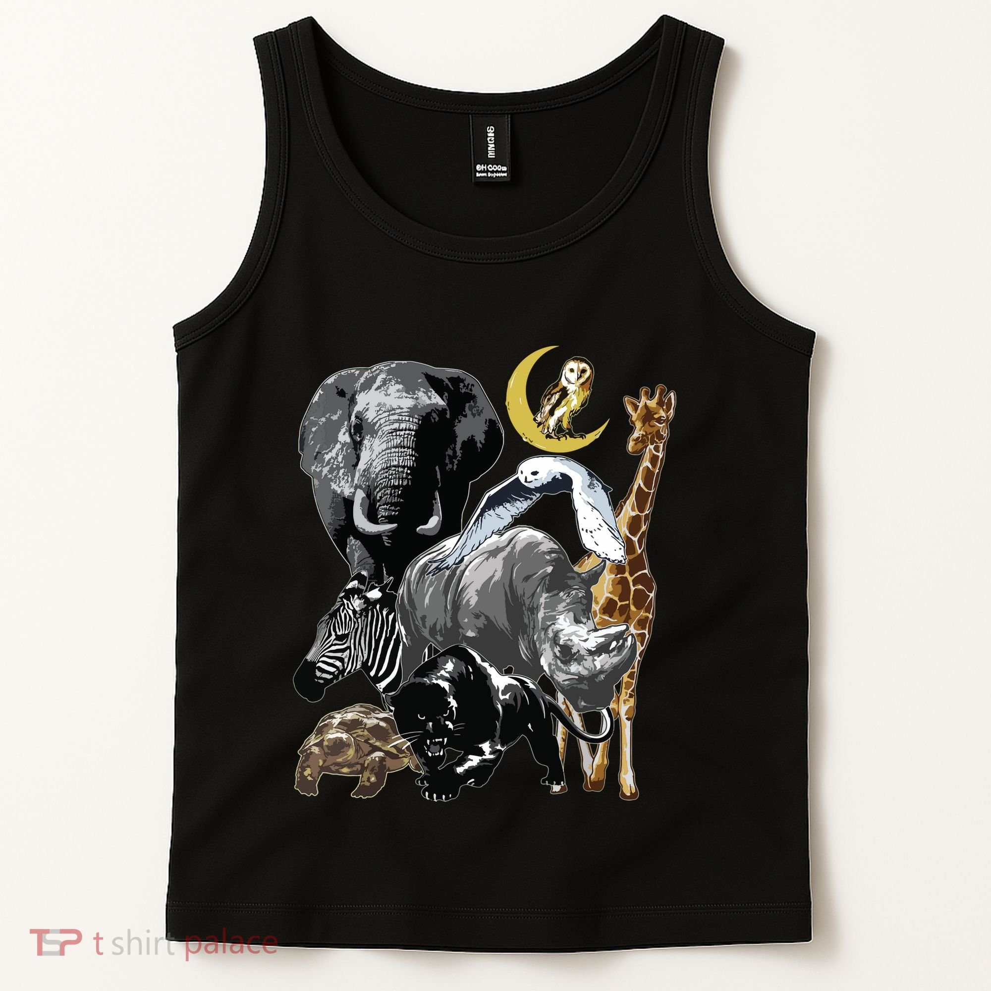 Zookeeper Jungle Animals Theme Safari Zoo Birthday Themed Tank Top