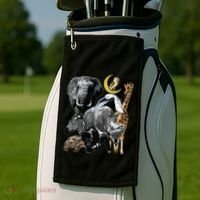Zookeeper Jungle Animals Theme Safari Zoo Birthday Themed Golf Towel thumb 2
