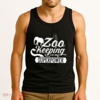 Zookeeper Job Zookeepers Zoo Keeper Zookeeping Tank Top thumb 3