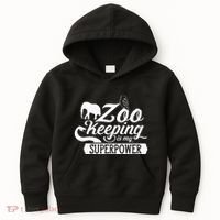 Zookeeper Job Zookeepers Zoo Keeper Zookeeping Kids Hoodie thumb 0
