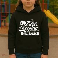 Zookeeper Job Zookeepers Zoo Keeper Zookeeping Kids Hoodie thumb 3