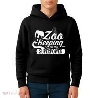 Zookeeper Job Zookeepers Zoo Keeper Zookeeping Kids Hoodie thumb 4
