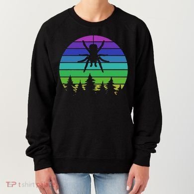 Zoo Keeper Animal Arachnid Cobweb Tarantula Retro Spider Women's Sweatshirt