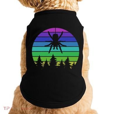 Zoo Keeper Animal Arachnid Cobweb Tarantula Retro Spider Doggie Tank