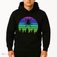 Zoo Keeper Animal Arachnid Cobweb Tarantula Retro Spider Hoodie thumb 2