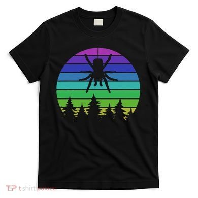 Zoo Keeper Animal Arachnid Cobweb Tarantula Retro Spider T-Shirt