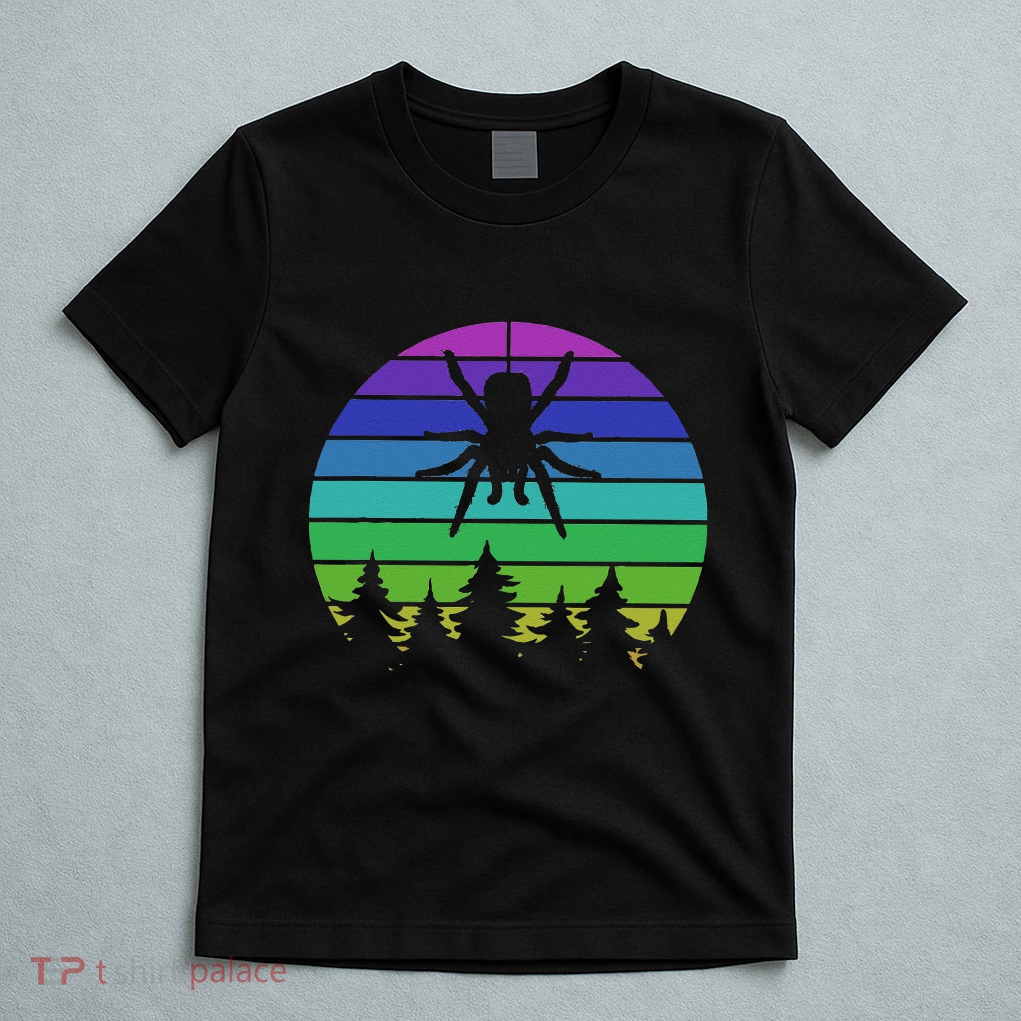Zoo Keeper Animal Arachnid Cobweb Tarantula Retro Spider T-Shirt