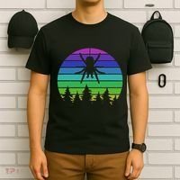 Zoo Keeper Animal Arachnid Cobweb Tarantula Retro Spider T-Shirt thumb 6