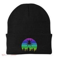 Zoo Keeper Animal Arachnid Cobweb Tarantula Retro Spider Beanie thumb 0