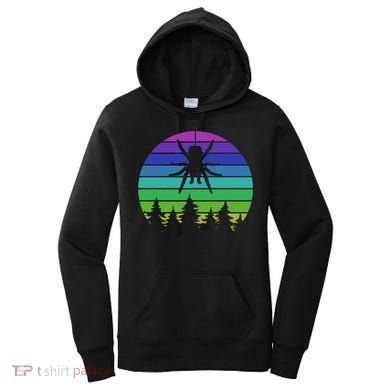 Zoo Keeper Animal Arachnid Cobweb Tarantula Retro Spider Women's Hoodie