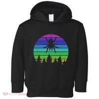 Zoo Keeper Animal Arachnid Cobweb Tarantula Retro Spider Toddler Hoodie thumb 0