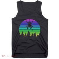 Zoo Keeper Animal Arachnid Cobweb Tarantula Retro Spider Tank Top thumb 0