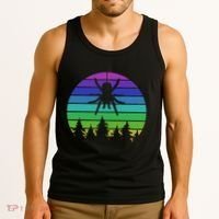 Zoo Keeper Animal Arachnid Cobweb Tarantula Retro Spider Tank Top thumb 3