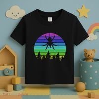 Zoo Keeper Animal Arachnid Cobweb Tarantula Retro Spider Toddler T-Shirt thumb 3