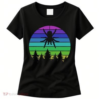 Zoo Keeper Animal Arachnid Cobweb Tarantula Retro Spider Women's T-Shirt
