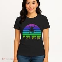 Zoo Keeper Animal Arachnid Cobweb Tarantula Retro Spider Women's T-Shirt thumb 4