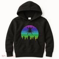Zoo Keeper Animal Arachnid Cobweb Tarantula Retro Spider Kids Hoodie thumb 0